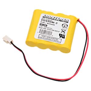 Dantona 4.8-Volt 800 mAh Ni-Cd battery for Dual-Lite - 0120790 RE-Volt B Emergency Lighting