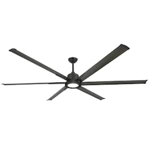 Titan II Wi-Fi 84 in. Indoor/Outdoor Oil Rubbed Bronze Smart Ceiling Fan and LED Light with Remote Control