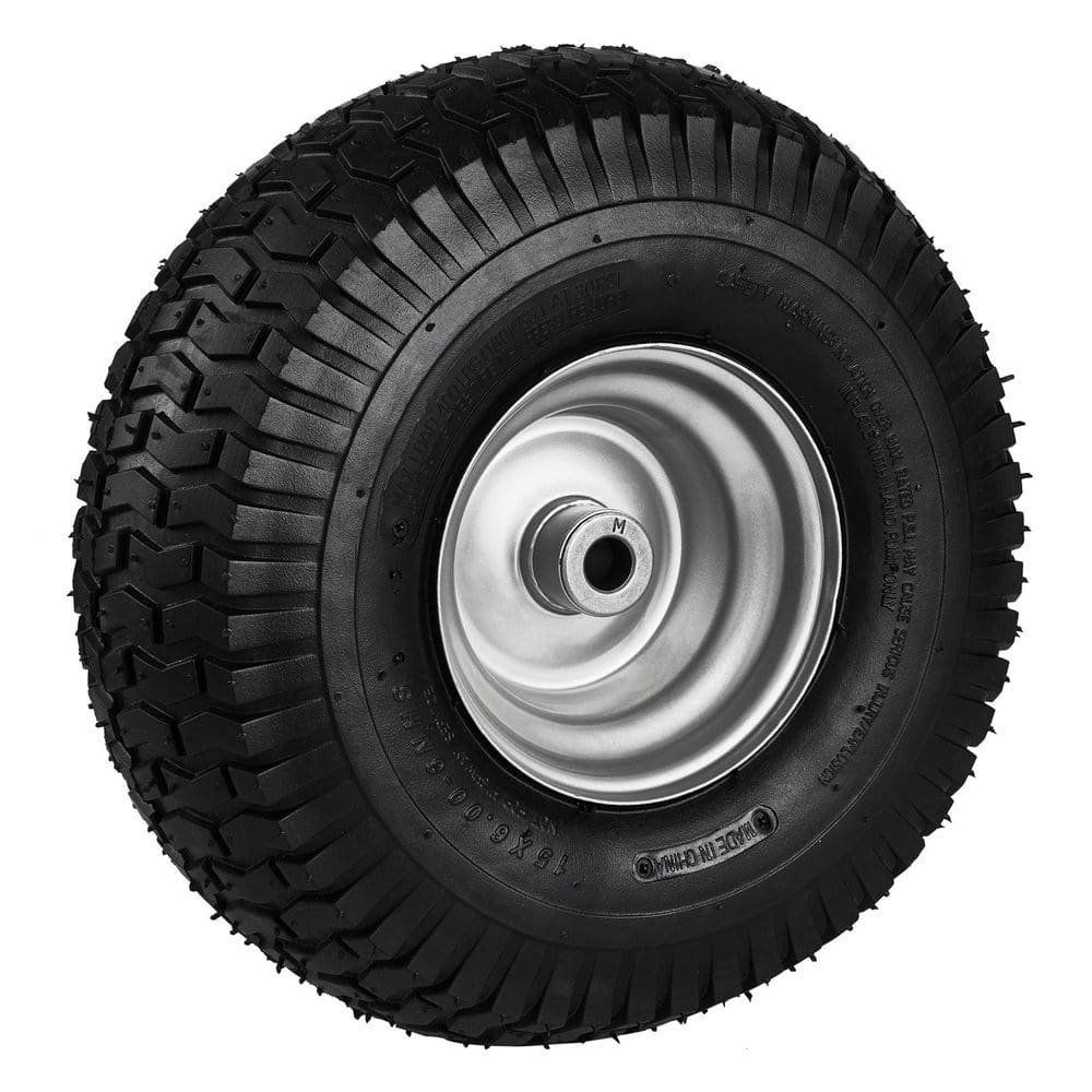 Lawn Mower Tires 15 x 6-6 in. Tires 2-Pack Tire and Wheel Assemblies 16-Pieces Adapters for Riding Mowers Lawn Tractors price history on PriceWatchPro