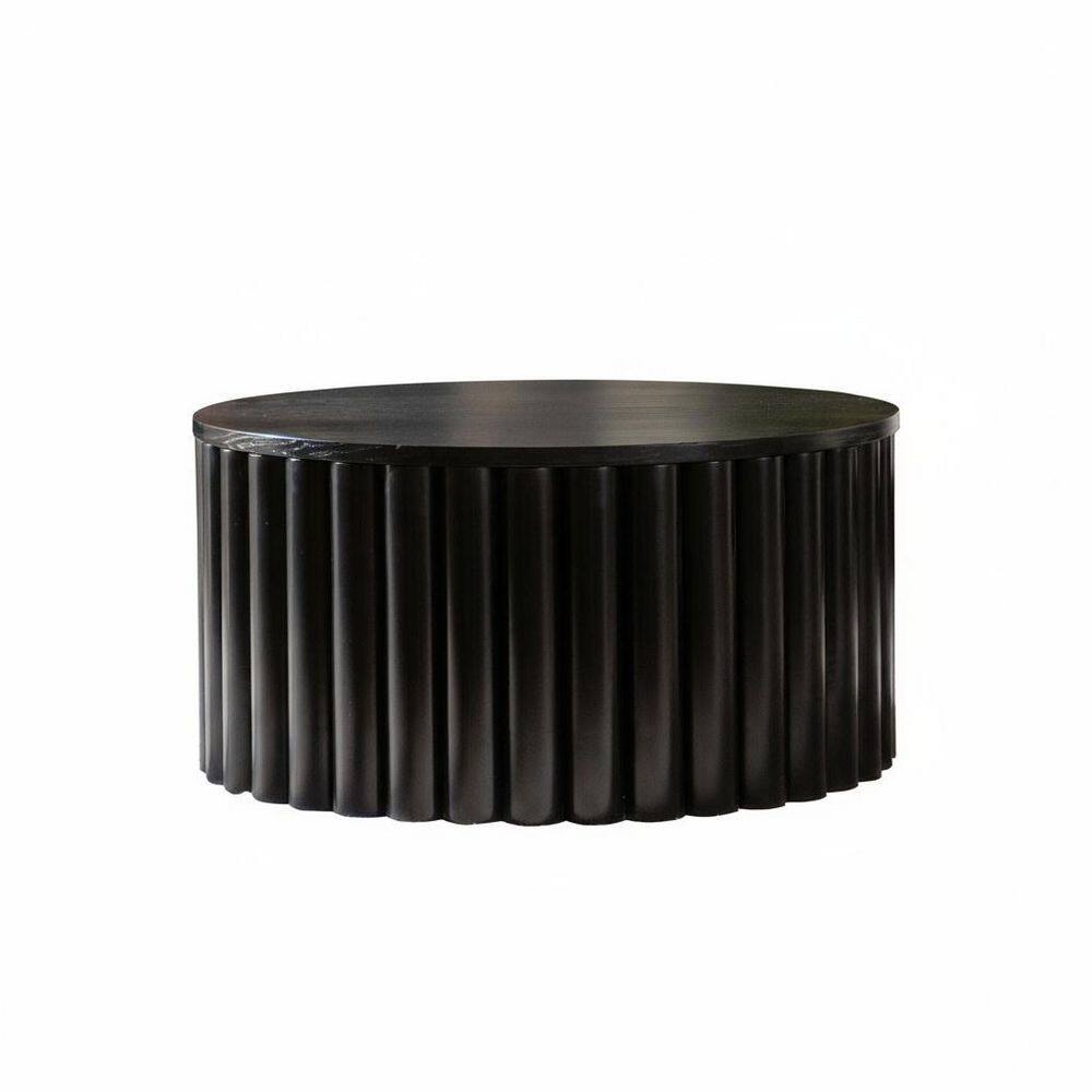 27.55 in. Black Wood Outdoor Coffee Table with Lift price history on PriceWatchPro
