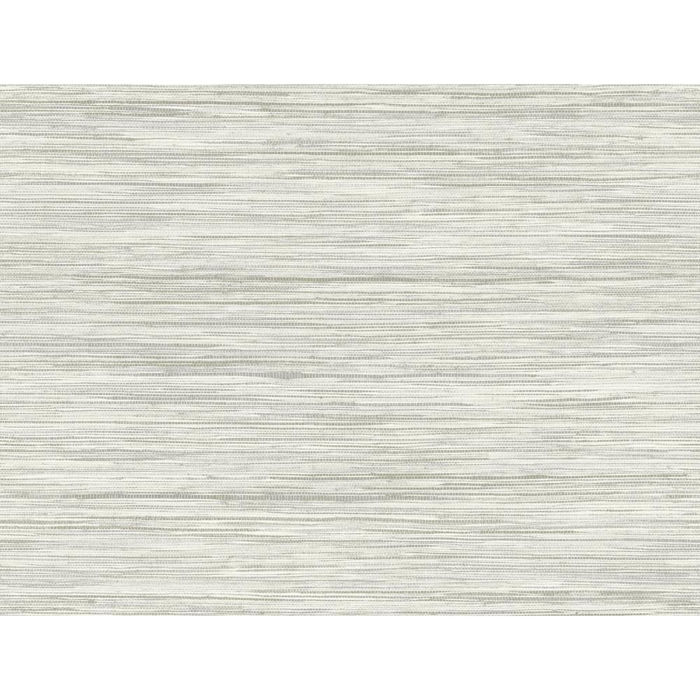 Off-White Grasscloth Peel and Stick Wallpaper