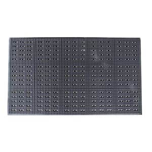 Rhino Anti-Fatigue Mats Industrial Smooth 3 ft. x 8 ft. x 1/2 in.  Commercial Floor Mat Anti-Fatigue IS36X8 - The Home Depot