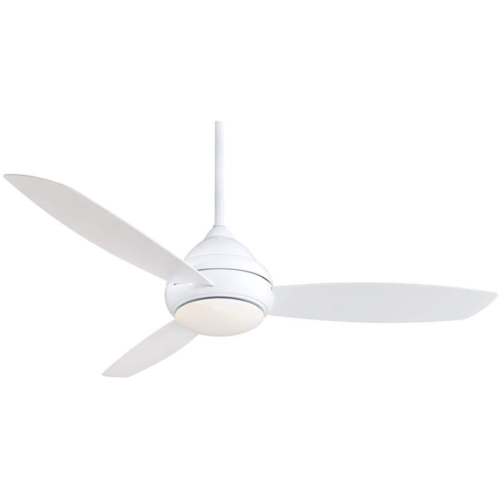 Concept I Wet 58 in. Integrated LED Indoor/Outdoor White Ceiling Fan with Light with Wall Control price history on PriceWatchPro