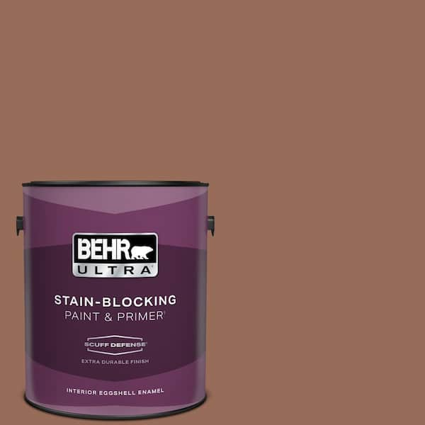 BEHR ULTRA 1 gal. #S200-6 Timeless Copper Extra Durable Eggshell Enamel Interior Paint & Primer