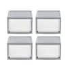 Iris 13 X Gray Stackable Storage Drawers 5pk