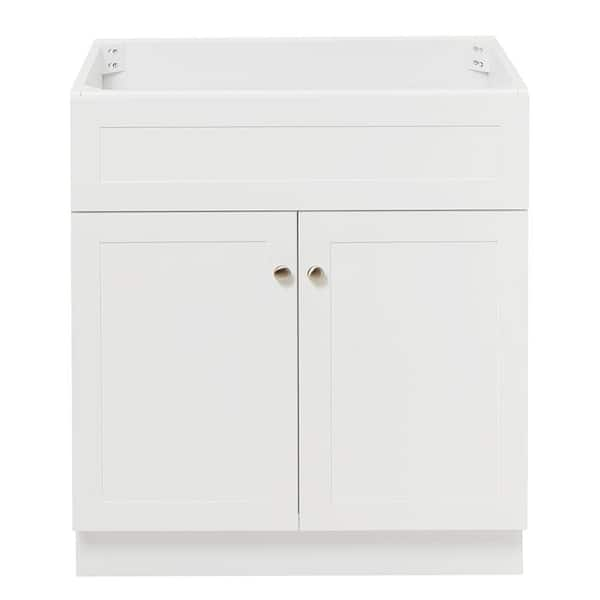 Hamlet 30 in. W x 21.5 in. D x 34.5 in. H . Bath Vanity Cabinet without Top in White