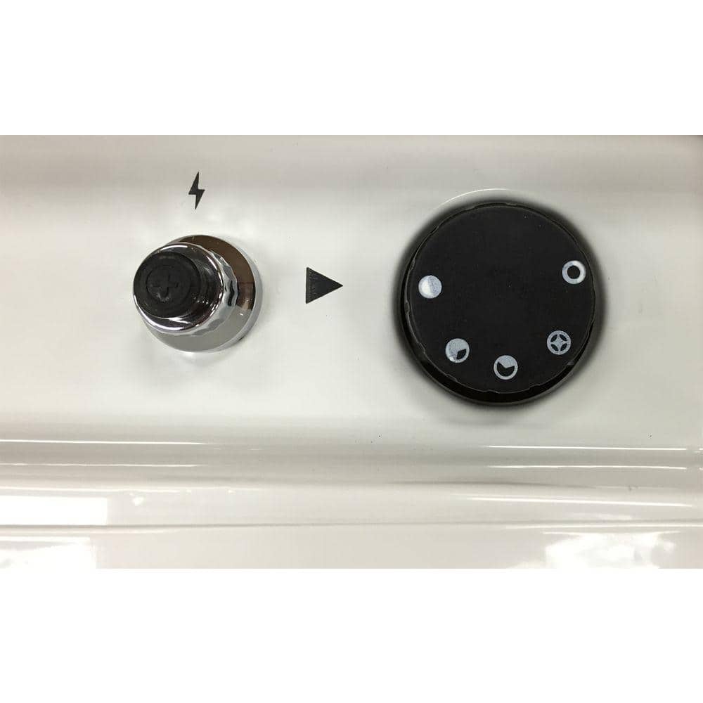 White 12,000 BTU Propane Infrared Wall-Mounted Heater
