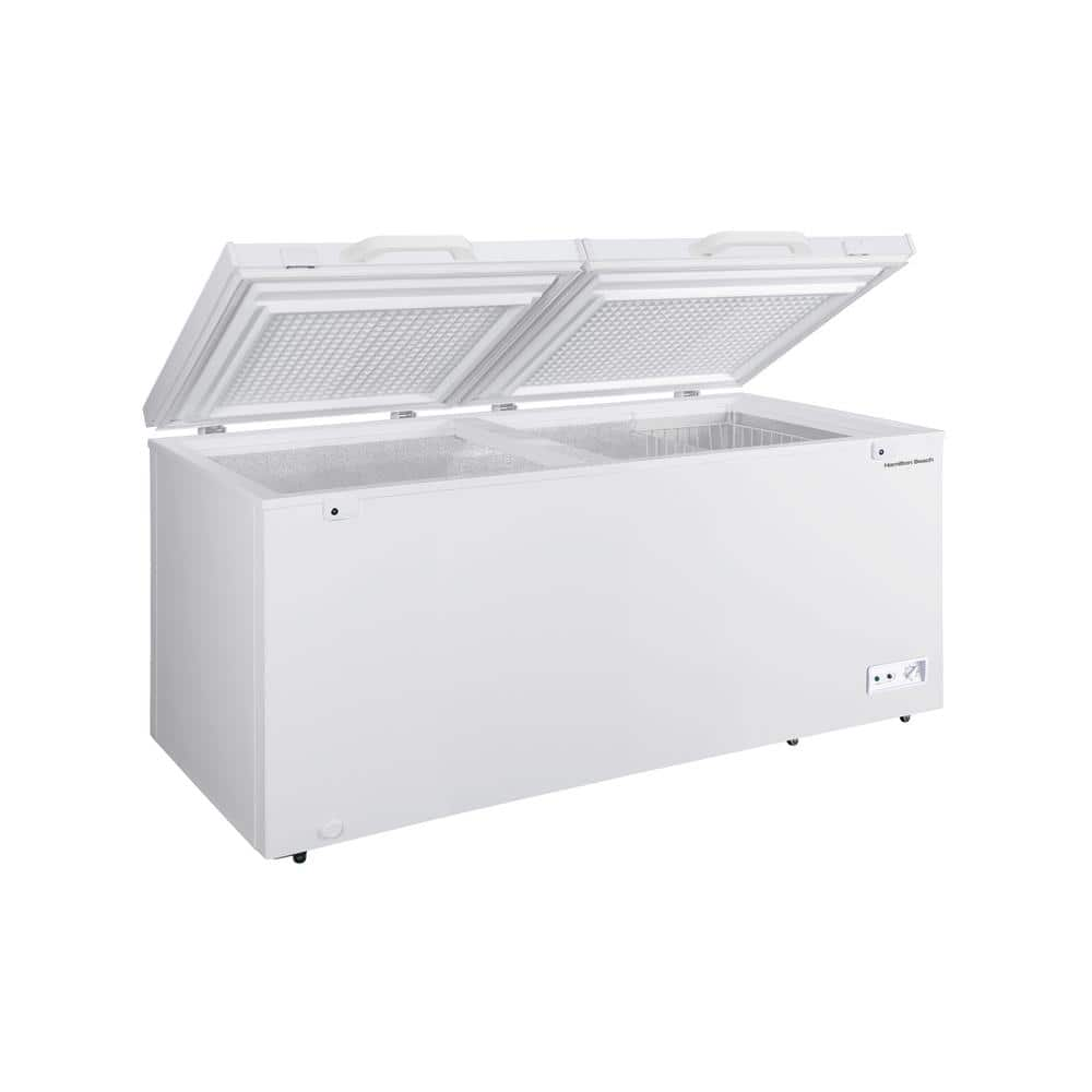 Hamilton Beach 66.3 in. 17 cu. ft. Manual Defrost Chest Freezer in White