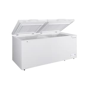 66.3 in. 17 cu. ft. Manual Defrost Chest Freezer in White