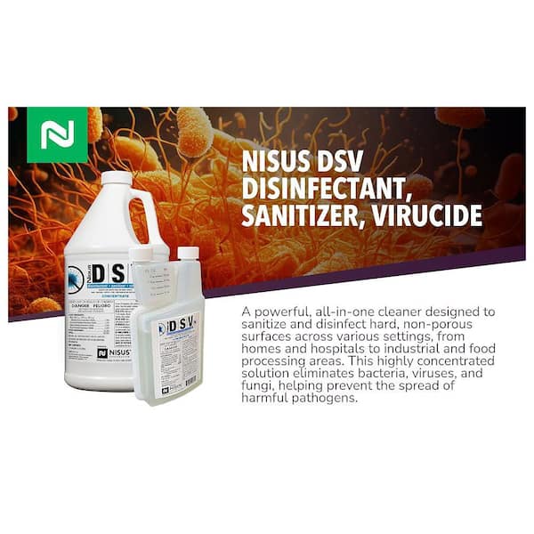 NISUS DSV Concentrated All Purpose Cleaner Disinfectant