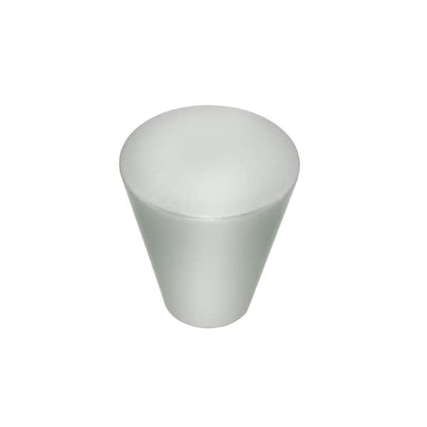 Richelieu Hardware Bushwich Collection 9/16 in. (15 mm) Brushed Nickel Contemporary Cabinet Knob