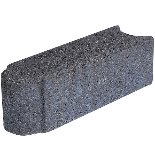Oldcastle Edgestone 11.75 in. x 3 in. x 4 in. Charcoal Concrete Edging (288-Piece Pallet)