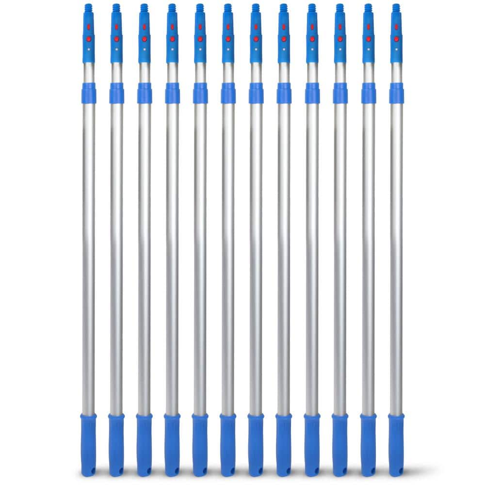 6 ft. Aluminum Telescoping Pole, Adjustable Extension Pole 3.5 ft. to 6 ft. Length (12-Pack) price history on PriceWatchPro