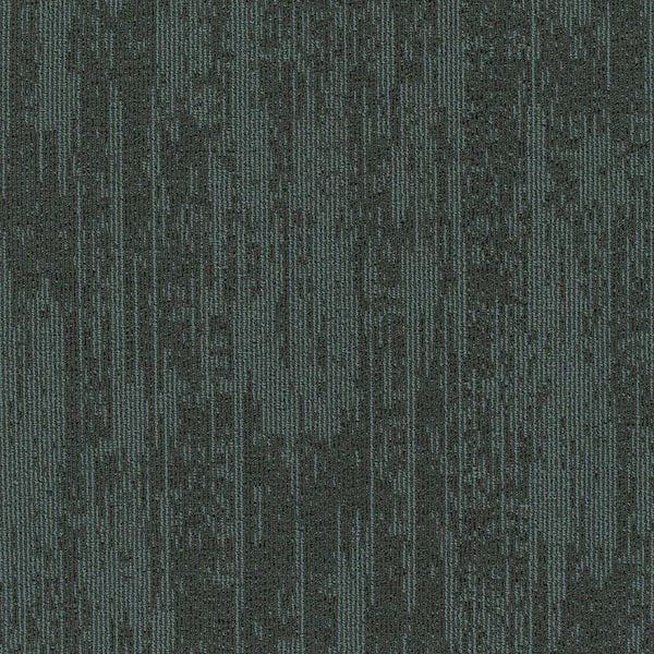 Charming Spaces-Magical-Multi-Colored Commercial/Residential 24 x 24 in. Glue-Down Carpet Tile Square (72 sq. ft.