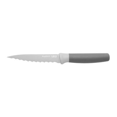 Leo 3.25 in. Grey Paring Knife