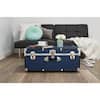Seward Trunk Seward Explorer 30 in. Trunk with Wheels & Lock, Blue SWD6113-19