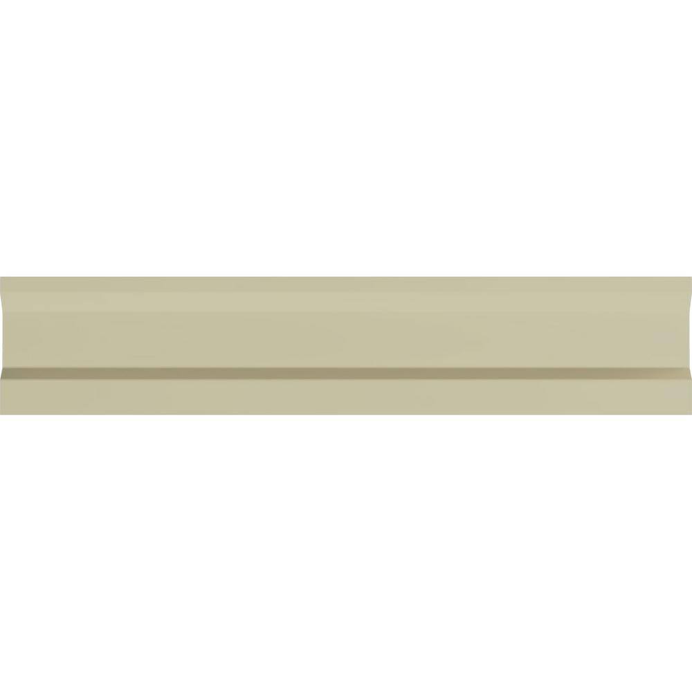 Primed Beige Urethane Geometric Chair Rail Moulding