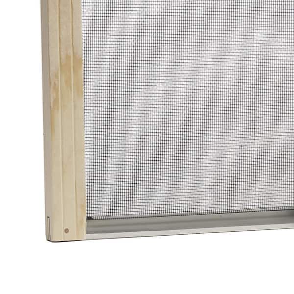 W B Marvin - 45 in. x 24 in. Adjustable Wood Frame Window Screen