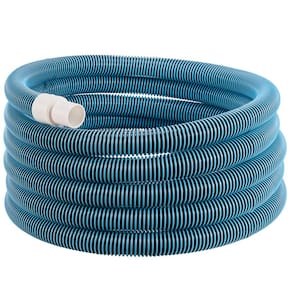 Swimming Pool Hose 30 ft. x 1-1/2 in. Pool Vacuum Cleaning Hose for Above Ground/In-Ground Pool Yard Sand Filter Pump