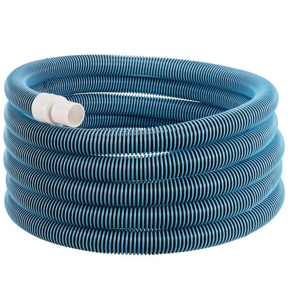 VEVOR Swimming Pool Hose 30 ft. x 1-1/2 in. Pool Vacuum Cleaning Hose for Above Ground/In-Ground Pool Yard Sand Filter Pump