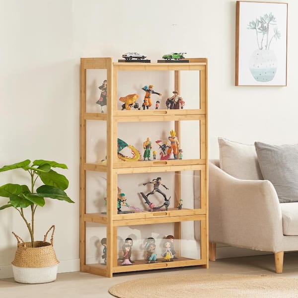 Market B】POLABO Display wood cabinet Oak Wood Cabinet for Wood 