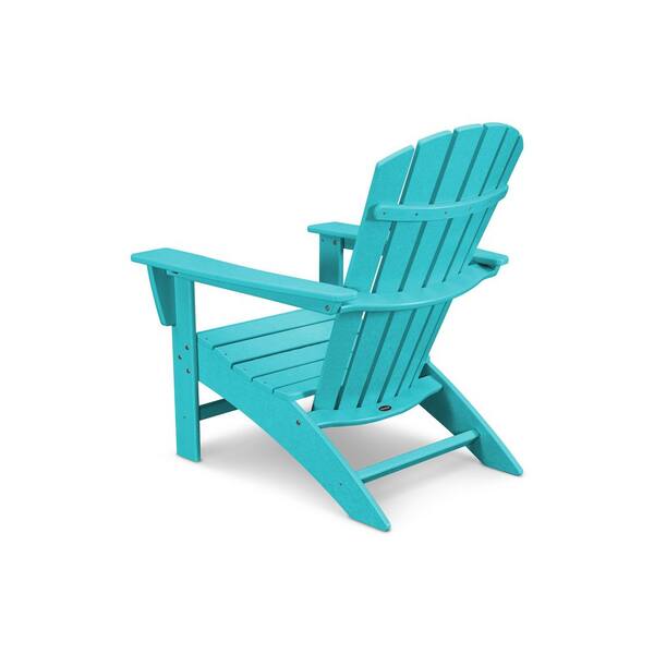 POLYWOOD Grant Park 5-Piece Plastic Adirondack Conversation Patio