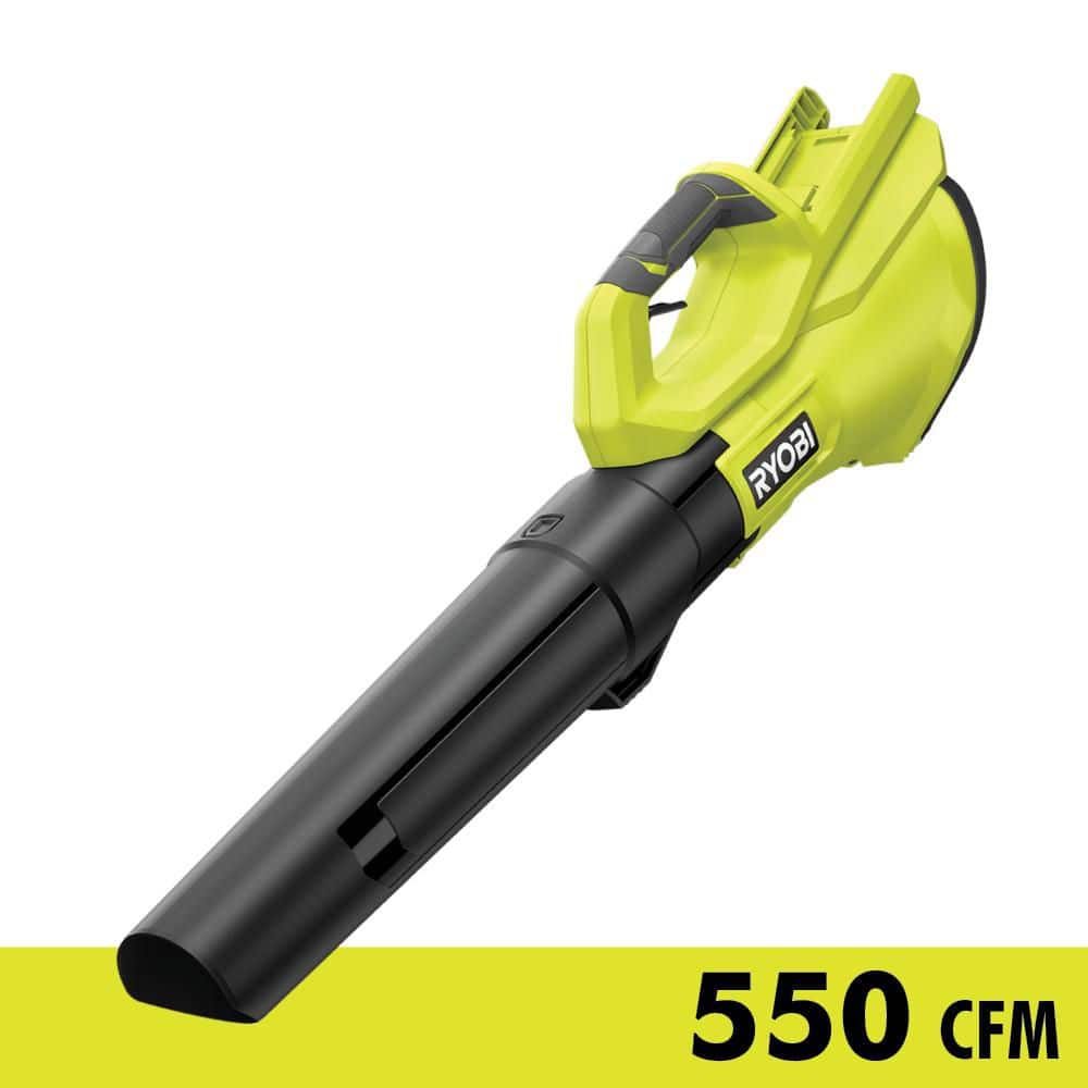 RYOBI 40V 120 MPH 550 CFM Cordless Battery Leaf Blower (Tool Only) RY40LB01B