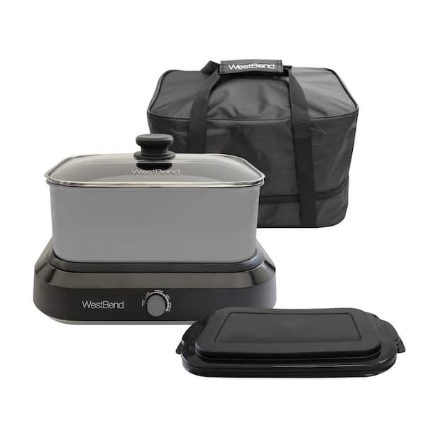 5 qt. Silver Non-Stick Versatility Slow Cooker