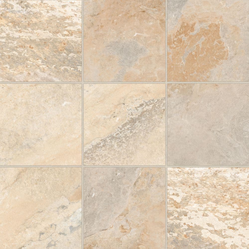 "Sinai 6"" x 6"" R11 Anti-Slip Matte Pressed Porcelain Field Tile in Beige (6.24 sq. ft. / Case)" price history on PriceWatchPro
