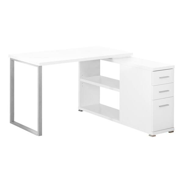 White Computer Desk HD7133