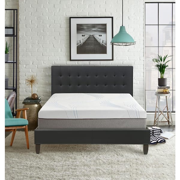 Boyd Sleep 12 in Medium Engineered Latex Cooling Foam Queen Mattress