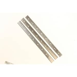 15 in. Straight Bladed Quick Change Steel Planer Knives (Set of 3) for 15 in. Planer