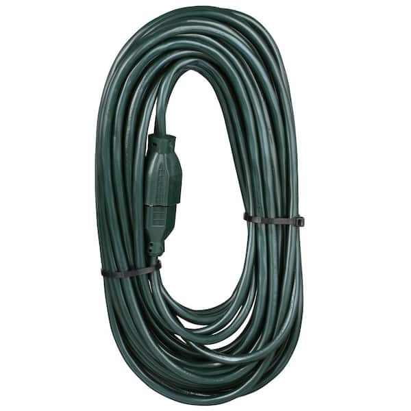3 110v Household Indoor Use Only Extension Cord Green 6 FT for