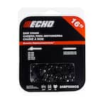 ECHO 16 in. Small Chisel Chainsaw Chain - 66 Link 20BPX66CQ - The