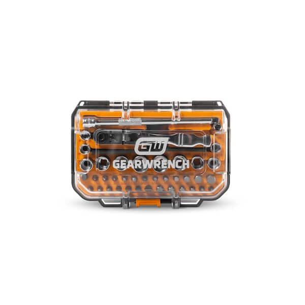 GEARWRENCH 1/4 in. Drive Micro Driver Set (41-Piece) GWMBS41 - The