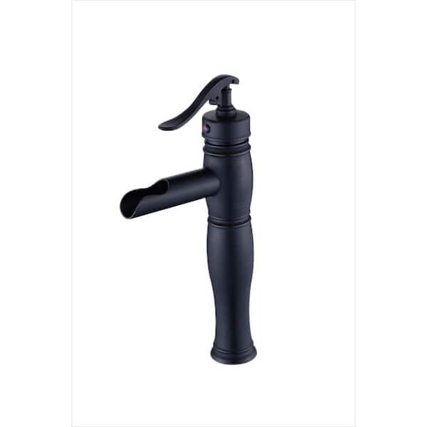 Aosspy Single Hole Single-Handle Bathroom Faucet in Oil Rubbed Bronze