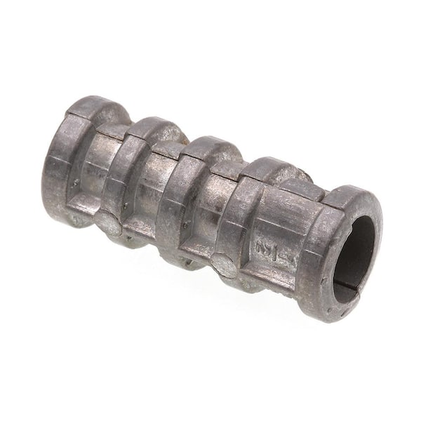 Prime-Line 5/16 in. x 1-1/4 in. Zinc Alloy Short Lag Shields (50-Pack)