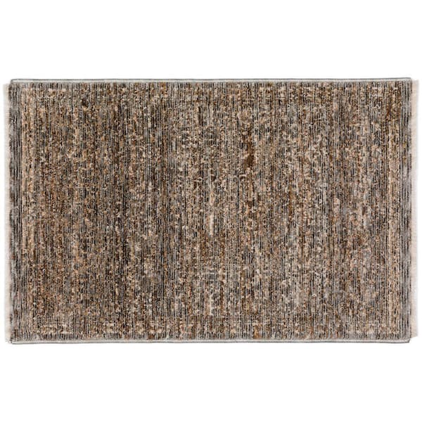 Yarra Vintage 1 ft. 8 in. x 2 ft. 6 in. Gray Rug