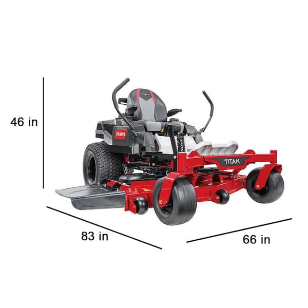 Image of White Toro 60 inch lawn tractor