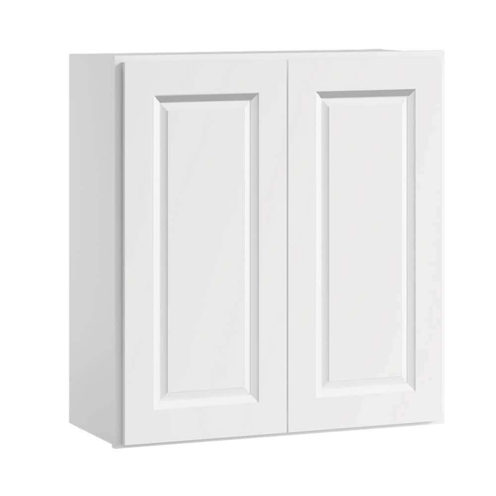 33 in W x 12 in D x 42 in H in Traditional White Plywood Ready to Assemble Kitchen Wall Cabinet with Doors and Shelves price history on PriceWatchPro