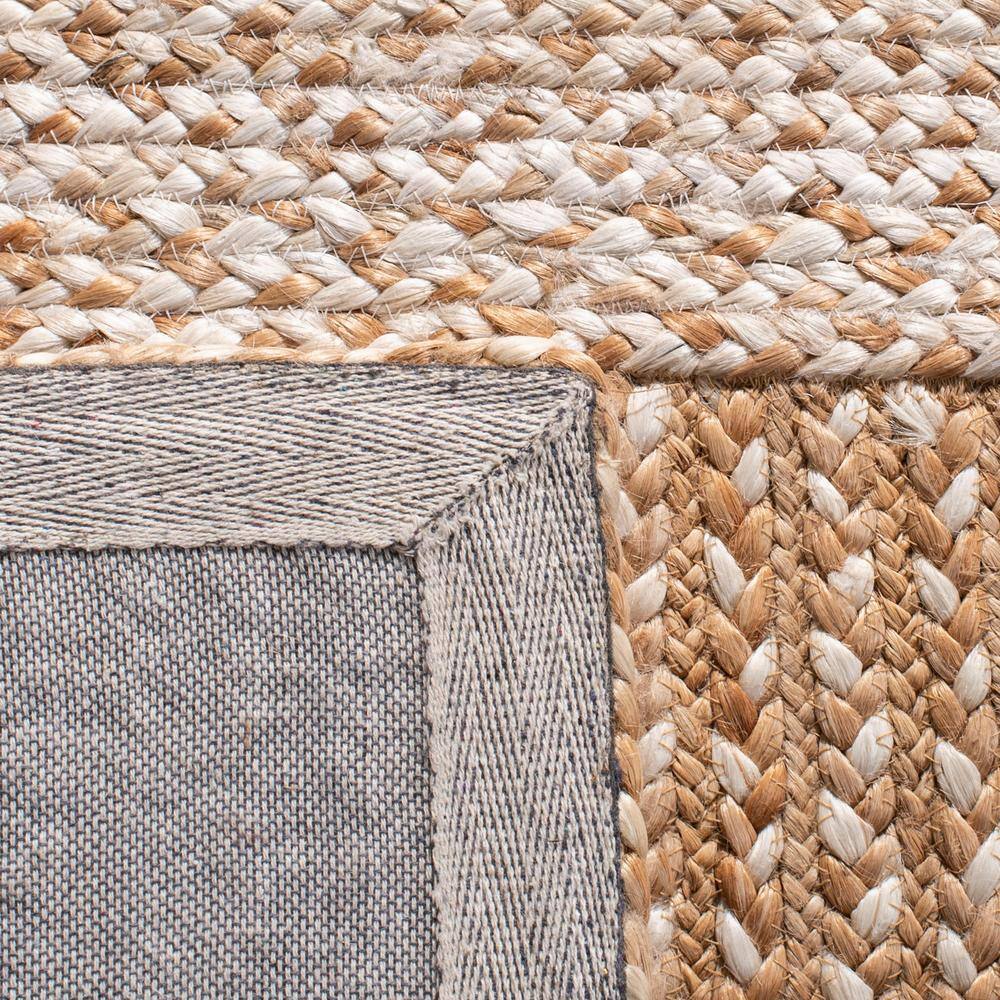 Natural Ivory Handwoven Jute Area Rug, 9' x 12'