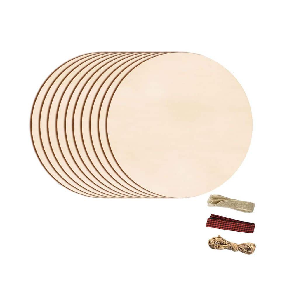 1/8 in. x 12 in. x 12 in. Fiberboard Project Panel Wood Circles for Crafts, Painting, DIY Holiday Decor (10-Pack) price history on PriceWatchPro