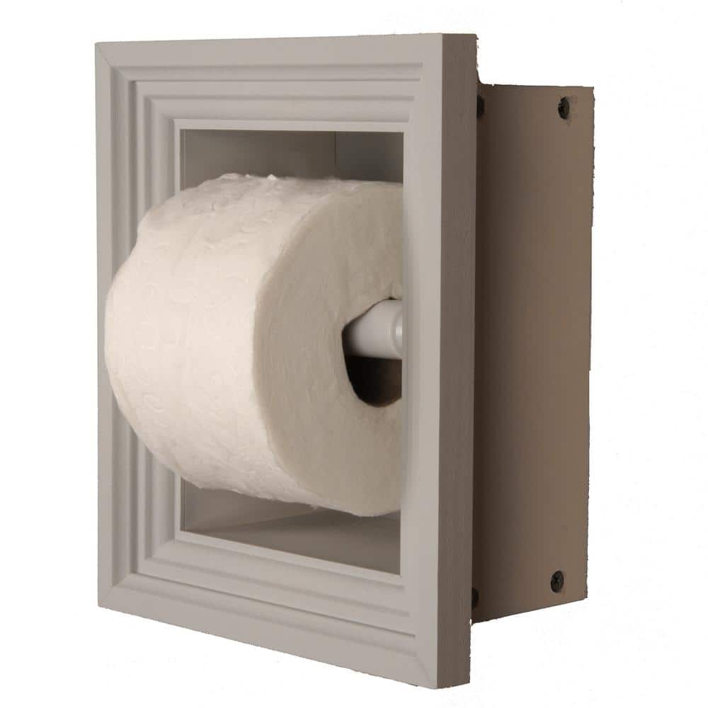 Recessed Toilet Tissue Holder – Frost