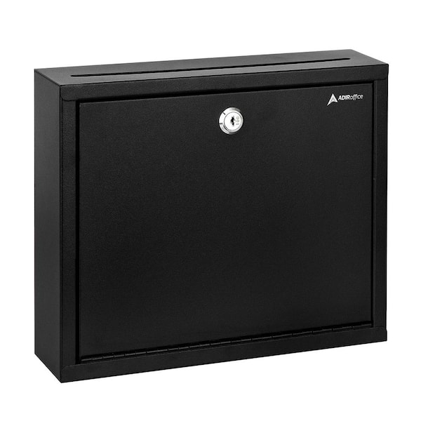 Large Size Black Steel Multi-Purpose Drop Box Large Size Black Steel Multi-Purpose Drop Box