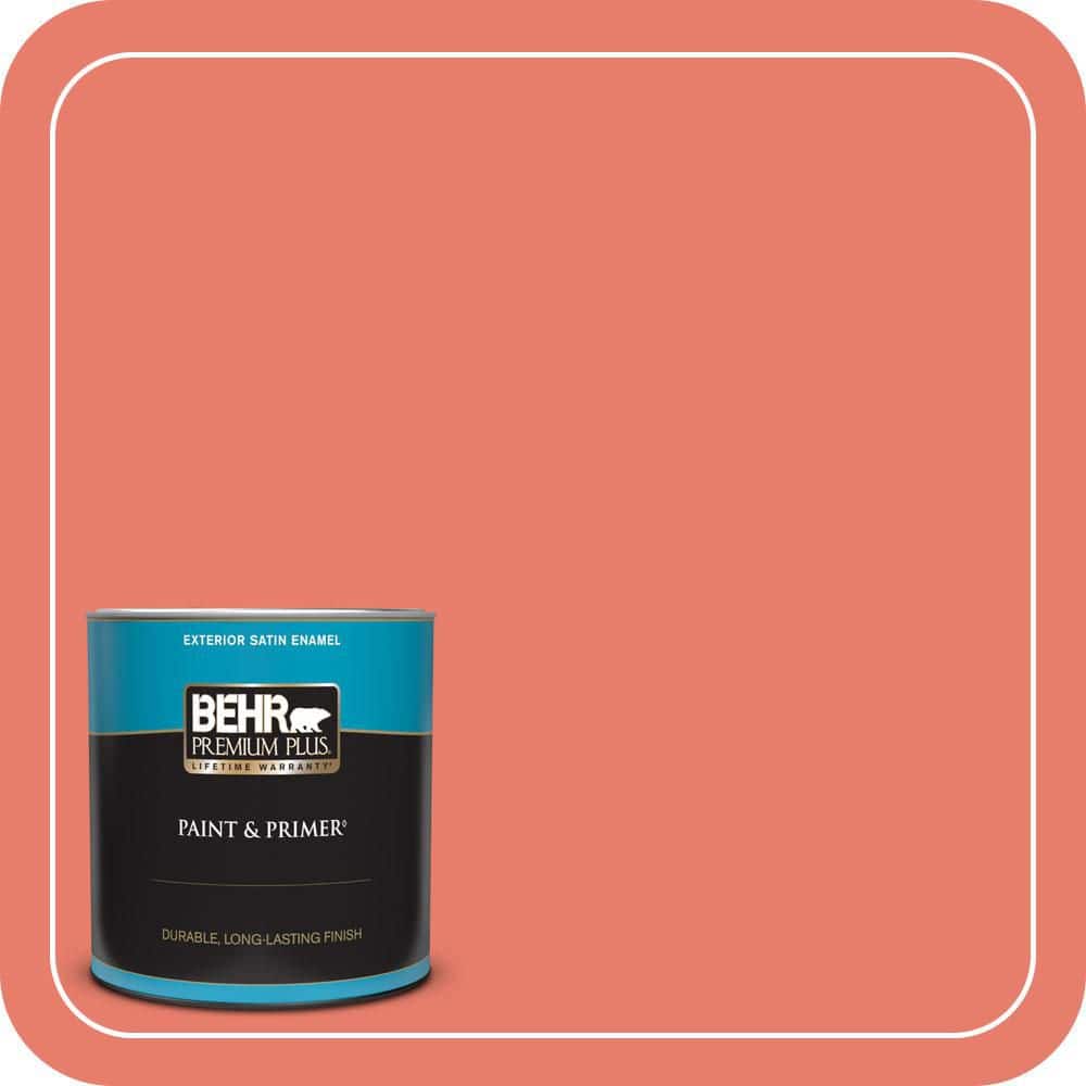 1 qt. Home Decorators Collection #HDC-SM14-12 Cosmic Coral Satin Enamel Exterior Paint & Primer price history on PriceWatchPro