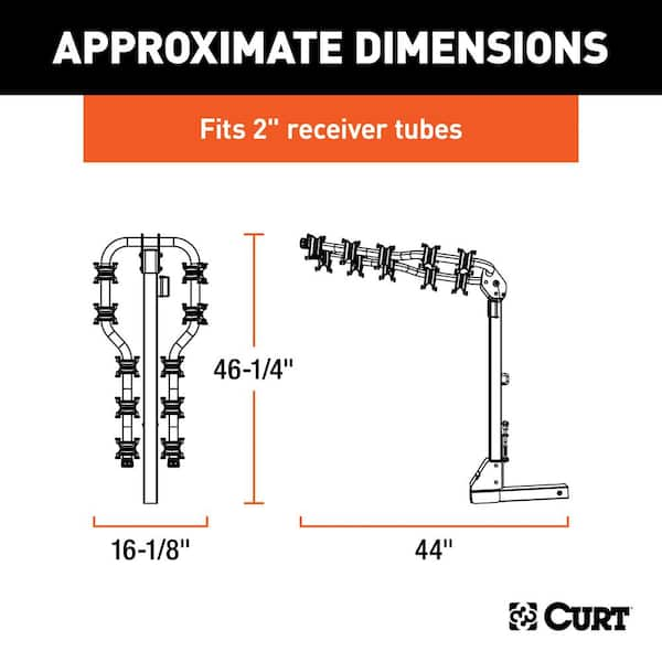 curt 5 bike rack