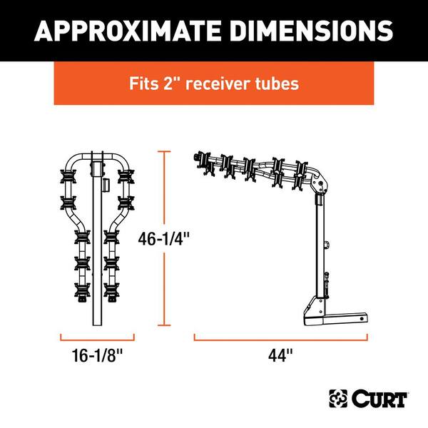 curt 5 bike rack