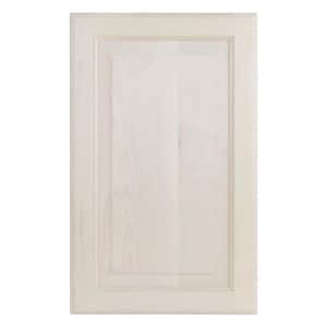 15.5 in. W x 19.5 in. H x 3.5 in. D Cutlass Raised Panel Clear Recessed Solid Wood Medicine Cabinet without Mirror