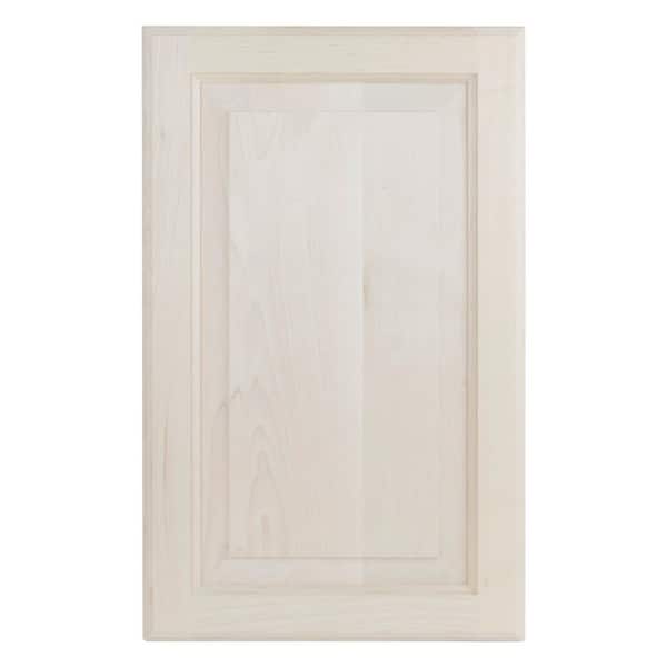 15.5 in. W x 23.5 in. H x 3.5 in. D Cutlass Raised Panel Clear Recessed Solid Wood Medicine Cabinet without Mirror
