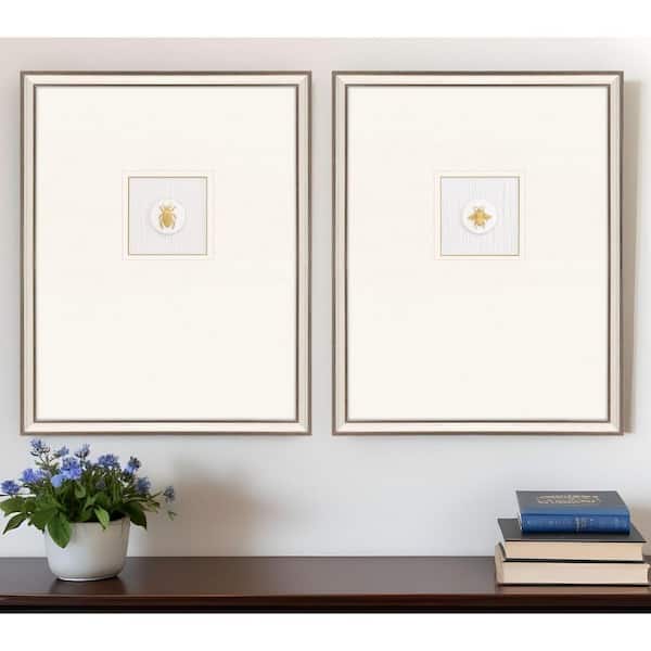 2 Piece Framed Graphic Print Animals 25.00 in. x 20.00 in.